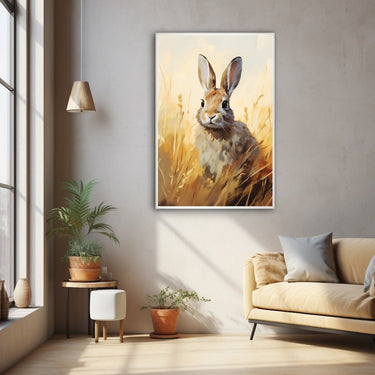 Bunny Acrylic Painting